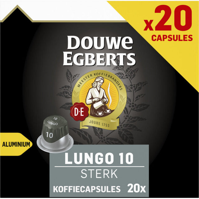 Douwe Egberts Lungo sterk 20-capsules 104g