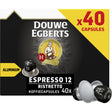 Douwe Egberts Espresso ristretto 40-capsules 208g