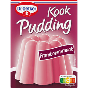 Dr. Oetker Kookpudding frambozensmaak Dessert mix 79g