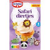 Dr. Oetker Safari diertjes decoratie Baking mix 16g