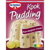Dr. Oetker Kookpudding rum-Raisins Flavour Dessert mix 93g