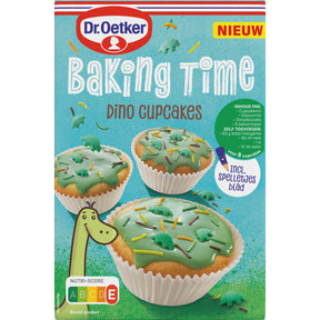 Dr. Oetker Baking time dino cupcakes Cake mix 242g