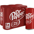 Dr Pepper Regular Soft drink 6 × 330ml