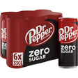 Dr Pepper Zero Soft drink 6 × 330ml