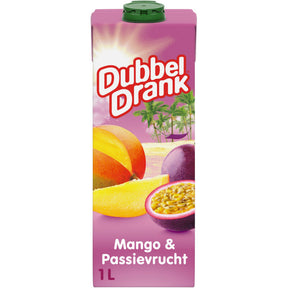 DubbelDrank Mango & Passion Fruit 1l