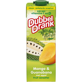 DubbelDrank Mango & guanabana Fruit drink 1l