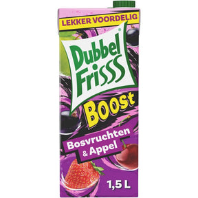 DubbelFrisss Boost Forest Fruits & Apple 1.5l