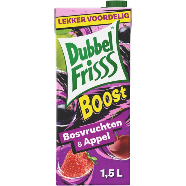 DubbelFrisss Boost Forest Fruits & Apple 1.5l