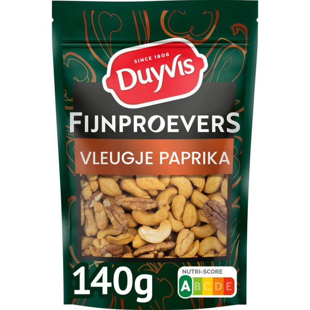 Duyvis Fijnproevers paprika cashew & pecannoot 140g
