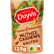 Duyvis Oven roasted nutmix cashews salted 125g