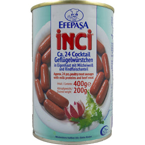 Efepasa Inci cocktail Poultry Sausages 400g