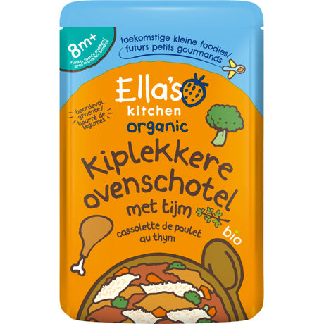 Ella's kitchen Chicken Casserole with Thyme 8m+ Baby food 190g