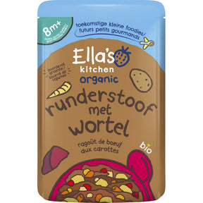 Ella's kitchen Beef Stew 8m+ bio Baby food 190g