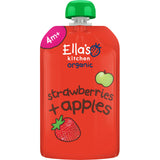 Ella's kitchen Strawberries + Apples 4m+ bio Baby food 120g