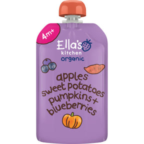 Ella's kitchen Organic Sweet Potato, Pumpkin 4m+ Baby food 120g