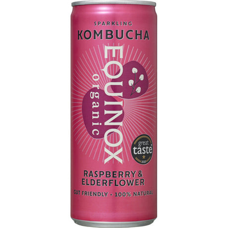 Equinox Raspberry & elderflower Iced tea 250ml