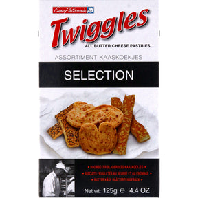 Euro Patisserie Twiggles selection kaaskoekjes Savoury snacks 125g