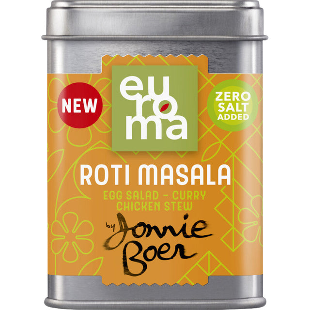 Euroma Roti masala by Jonnie Boer Herbs and spices 50g