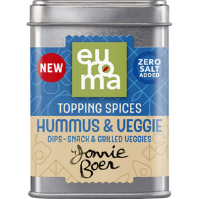 Euroma Topping spices hummus & veggie 37g