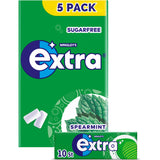 Extra Spearmint 5-pack Chewing gum 70g