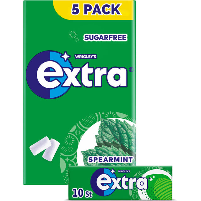 Extra Spearmint 5-pack Chewing gum 70g