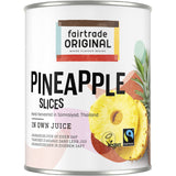 Fairtrade Original Pineapple schijven op Juice 565ml
