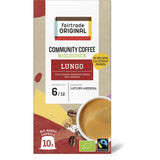 Fairtrade Original Community coffee lungo 10-capsules 53g
