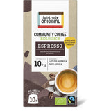Fairtrade Original Community coffee espresso 10-capsules 53g