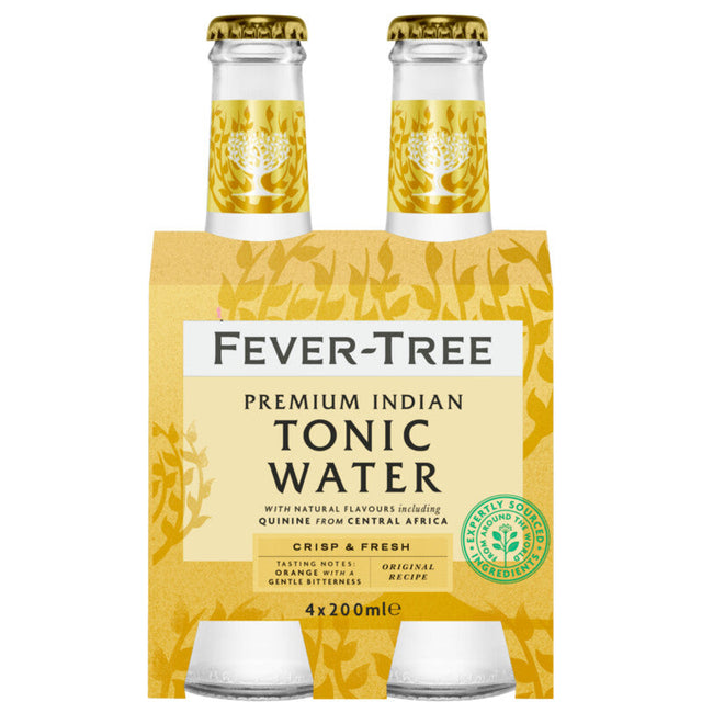 Fever-Tree Indian tonic Drink mixer 4 × 200ml