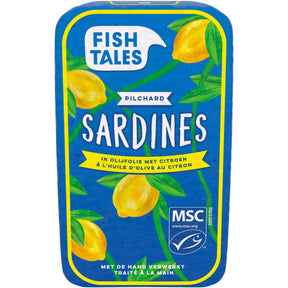 Fish Tales Sardines in Olive Oil with Lemon 120ml