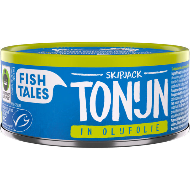 Fish Tales Skipjack Tuna in Olive Oil 142ml