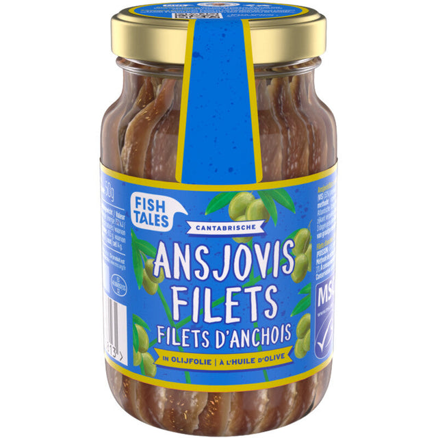 Fish Tales Anjovisfilets in Olive Oil 95ml