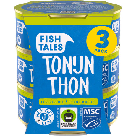 Fish Tales Skipjack Tuna in Olive Oil 3-pack 426ml