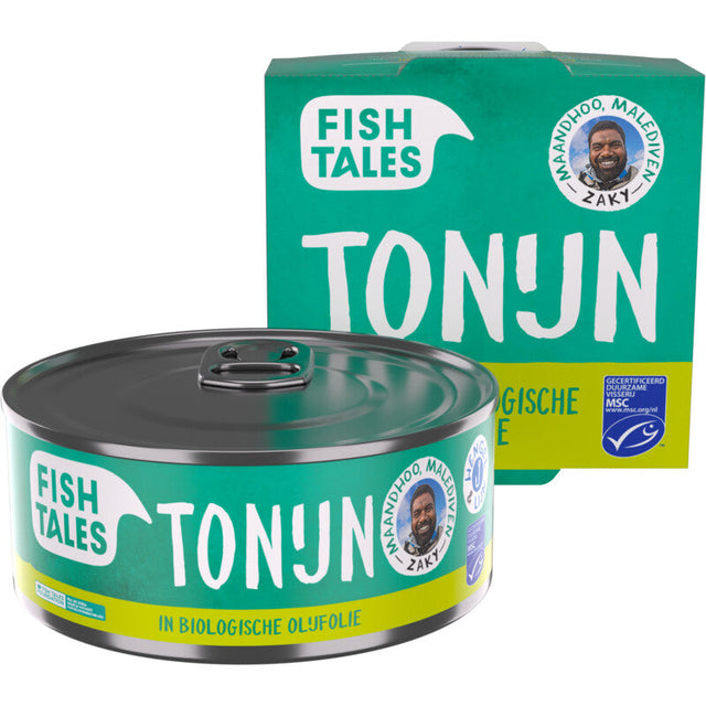 Fish Tales Skipjack Tuna in Organic Olive Oil 142ml