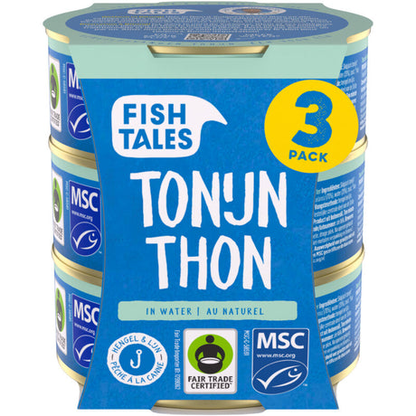 Fish Tales Skipjack Tuna in water 3-pack 426g