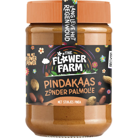 Flower Farm Peanut Butter without Palm Oil with Pieces 350ml