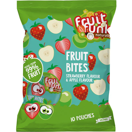 Fruitfunk Fruit bites strawberry & apple 100g