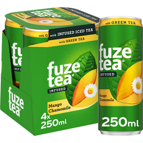 Fuze Tea Green ice tea mango chamomile 4 × 250ml