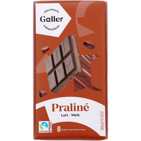 Galler Praliné Milk Chocolate 180g