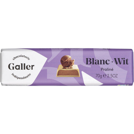 Galler White praliné Chocolate 70g