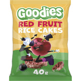 Goodies Puffed Rice Cakes Red fruit 3+ Baby food 40g