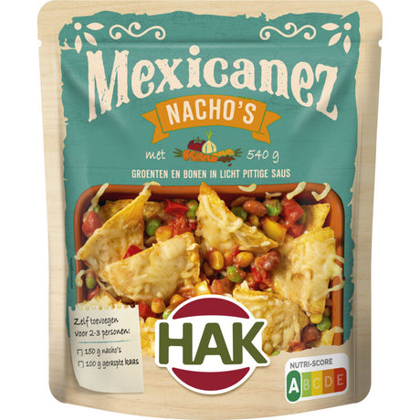 Hak Mexicanez nachos 550g
