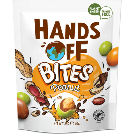 Hands Off Bites peanut Chocolate 185g