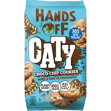 Hands Off Oaty choco chip cookies Biscuits 105g