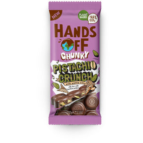 Hands Off Bar chunky pistachio crunch 100g