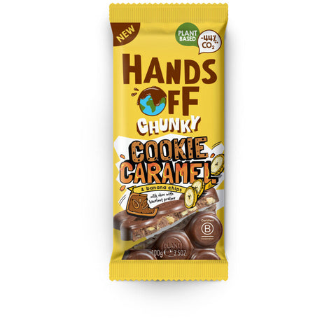 Hands Off Bar chunky cookie caramel 100g