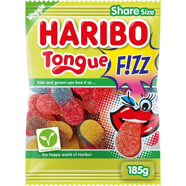 Haribo Tongue f!zz Sour 185g