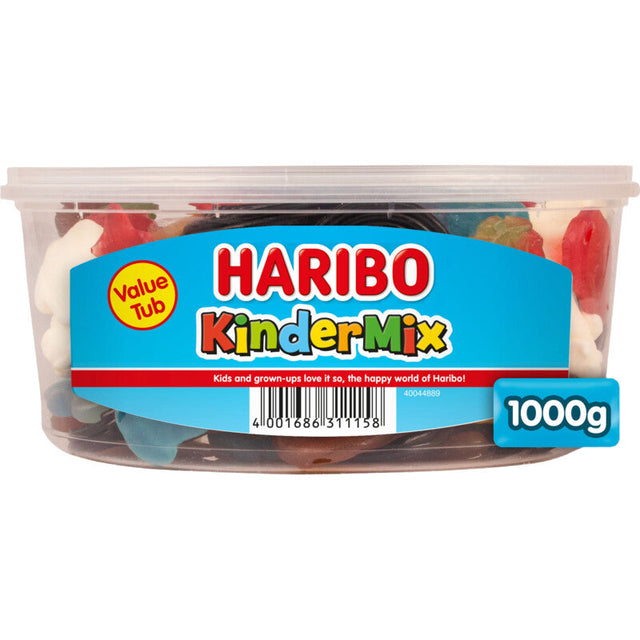 Haribo Kindermix value tub 1kg