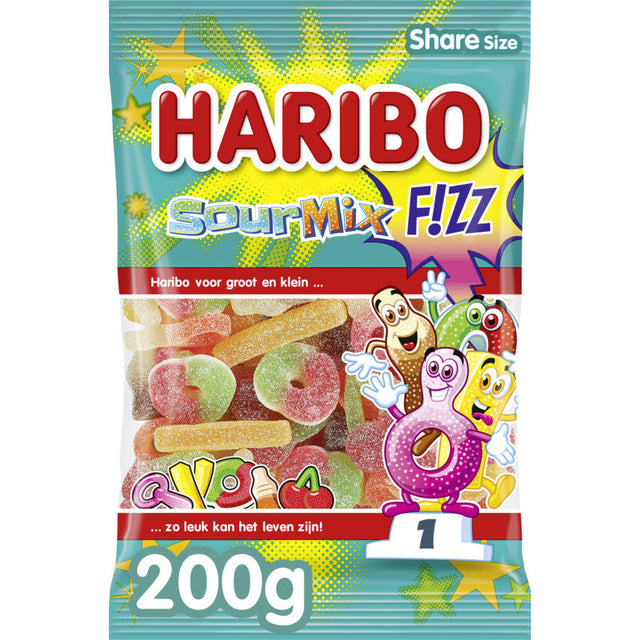 Haribo Sour mix f!zz Sour 200g