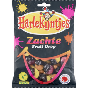 Harlekijntjes Soft fruit Liquorice 300g